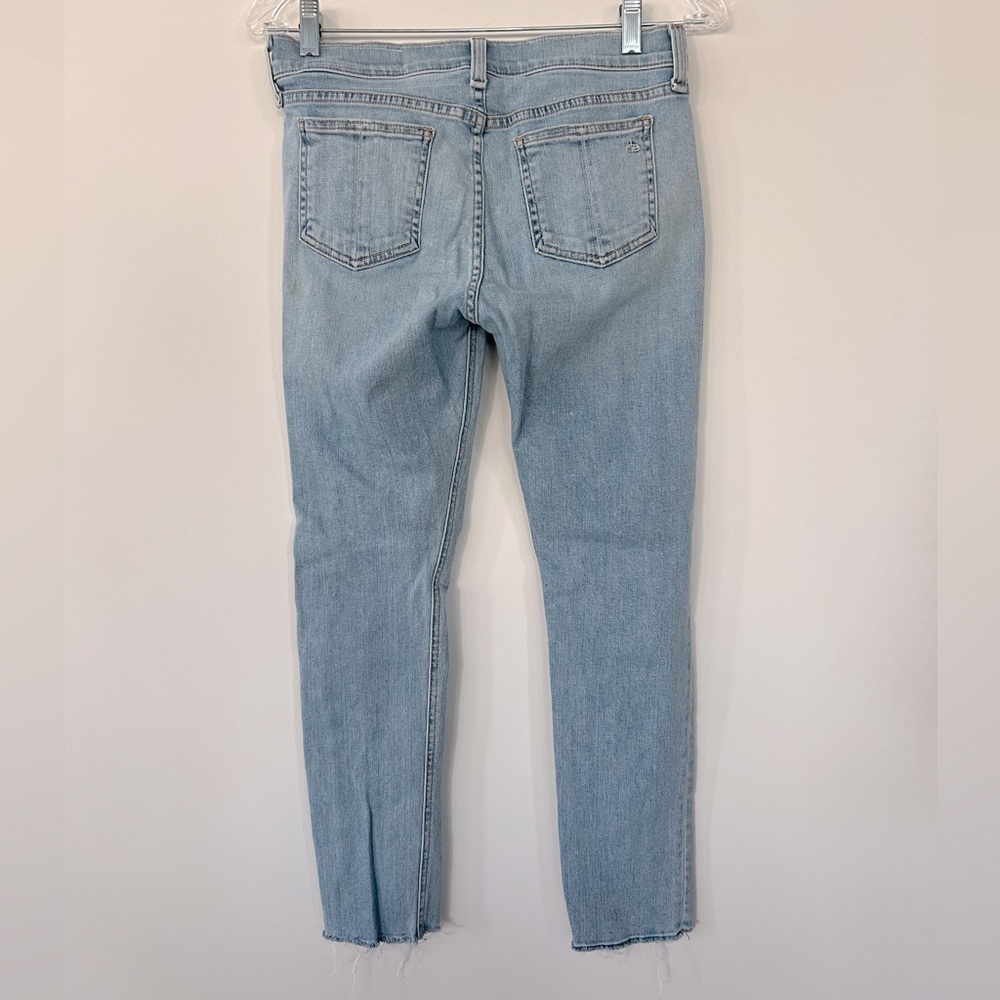 Rag and Bone skinny Capri Raw Hem Jean in Wiley. Size 27 - Picture 3 of 8